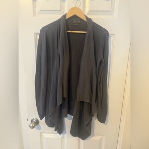 Barefoot Dreams Cozy Chic Ultralite Cardigan Size S/M (Small/Medium) Charcoal